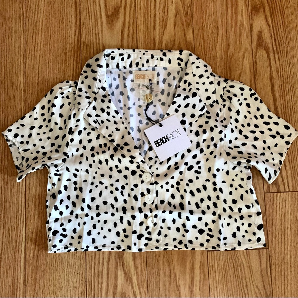 NWT Beach Riot Regan Top
